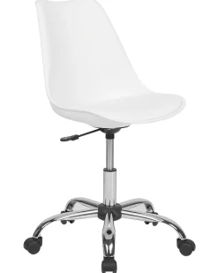 Beliani Tyotuoli Muovi Valkoinen Dakota Ii Cheap