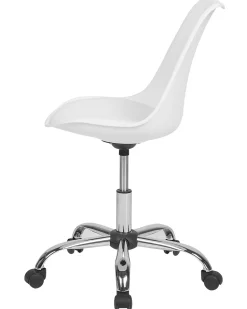 Beliani Tyotuoli Muovi Valkoinen Dakota Ii Cheap