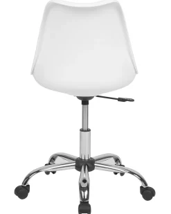 Beliani Tyotuoli Muovi Valkoinen Dakota Ii Cheap