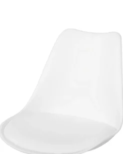 Beliani Tyotuoli Muovi Valkoinen Dakota Ii Cheap