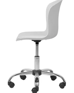 Beliani Tyotuoli Muovi Valkoinen Vamo Best Sale