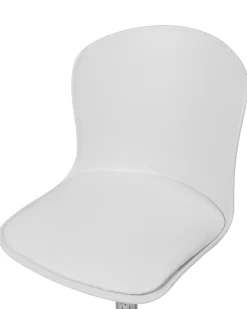 Beliani Tyotuoli Muovi Valkoinen Vamo Best Sale