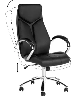 Beliani Tyotuoli Musta Formula Outlet