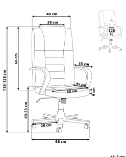 Beliani Tyotuoli Nahka Hierova Beige Diamond Clearance