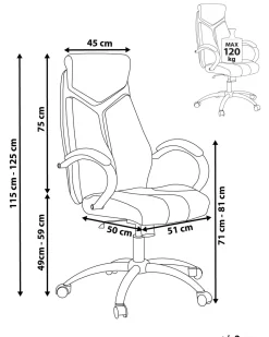 Beliani Tyotuoli Ruskea Formula Discount
