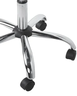 Beliani Tyotuoli Sametti Harmaa Selma Sale