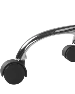 Beliani Tyotuoli Sametti Harmaa Selma Sale