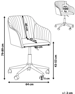 Beliani Tyotuoli Sametti Laivastonsininen Venice Clearance