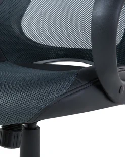 Beliani Tyotuoli Verkkokangas Musta Ichair Shop