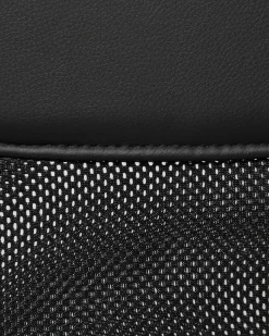 Beliani Tyotuoli Verkkokangas Musta Design New