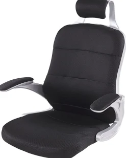 Beliani Tyotuoli Verkkokangas Musta Premier Cheap