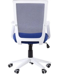 Beliani Tyotuoli Verkkokangas Tummansininen Relief Store