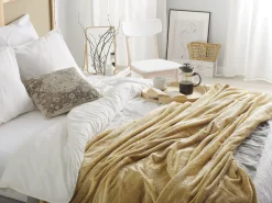 Beliani Tyyny 45 X 45 Cm Ruskea Mimisal Store