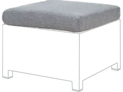 Beliani Tyynynpaalliset Ulkotiloihin Harmaa Milano New