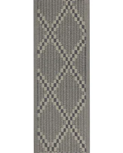 Beliani Ulkomatto Harmaanruskea 60 X 105 Cm Jalna Outlet