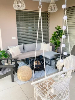 Beliani Ulkomatto Kaksipuolinen Harmaa 160 X 230 Cm Aksu New