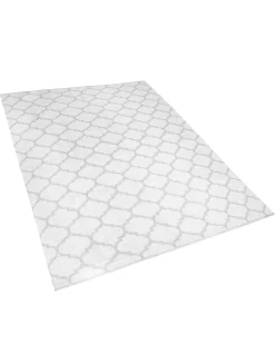 Beliani Ulkomatto Kaksipuolinen Harmaa 160 X 230 Cm Aksu New