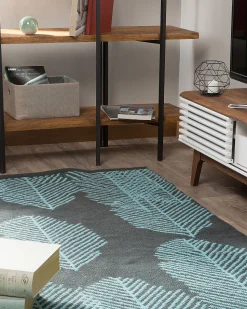 Beliani Ulkomatto Kaksipuolinen Tummanharmaa 140 X 200 Cm Mezra Best