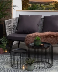 Beliani Ulkomatto Kaksipuolinen Vaaleanharmaa 120 X 180 Cm Kota Best Sale