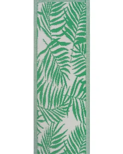 Beliani Ulkomatto Kaksipuolinen Vihrea 60 X 105 Cm Kota Cheap