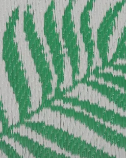 Beliani Ulkomatto Kaksipuolinen Vihrea 60 X 105 Cm Kota Cheap