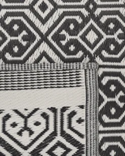 Beliani Ulkomatto Musta 120 X 180 Cm Barmer Cheap