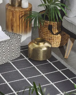 Beliani Ulkomatto Musta 120 X 180 Cm Rampur Best Sale