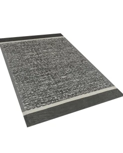 Beliani Ulkomatto Musta/Valkoinen 120 X 180 Cm Ballari New