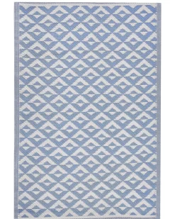 Beliani Ulkomatto Vaaleansininen 120 X 180 Cm Bihar Best Sale