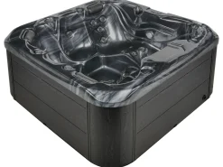 Beliani Ulkoporeallas Led-Valot Grafiitinharmaa 200 X 200 Cm Lastarria Cheap