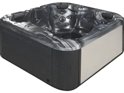 Beliani Ulkoporeallas Led-Valot Grafiitinharmaa 200 X 200 Cm Lastarria Cheap