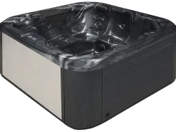 Beliani Ulkoporeallas Led-Valot Grafiitinharmaa 200 X 200 Cm Lastarria Cheap