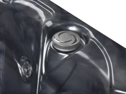 Beliani Ulkoporeallas Led-Valot Grafiitinharmaa 200 X 200 Cm Lastarria Cheap