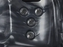 Beliani Ulkoporeallas Led-Valot Grafiitinharmaa 200 X 200 Cm Lastarria Cheap