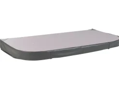 Beliani Ulkoporeallas Led-Valot Grafiitinharmaa 200 X 200 Cm Lastarria Cheap