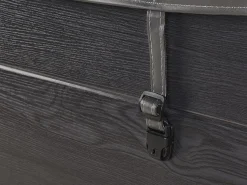 Beliani Ulkoporeallas Led-Valot Grafiitinharmaa 200 X 200 Cm Lastarria Cheap