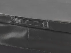 Beliani Ulkoporeallas Led-Valot Grafiitinharmaa 200 X 200 Cm Lastarria Cheap