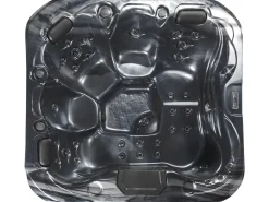 Beliani Ulkoporeallas Led-Valot Grafiitinharmaa 200 X 200 Cm Lastarria Cheap