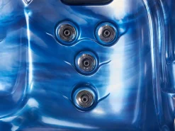 Beliani Ulkoporeallas Led-Valot Sininen 200 X 200 Cm Lastarria Flash Sale