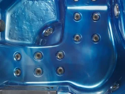 Beliani Ulkoporeallas Led-Valot Sininen 200 X 200 Cm Lastarria Flash Sale