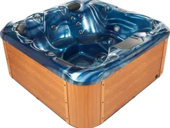 Beliani Ulkoporeallas Led-Valot Sininen 200 X 200 Cm Lastarria Flash Sale