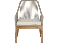 Beliani Ulkoruokaryhma Betoniefektilla 4-Istuttava Beige Pyorea Olbia Outlet