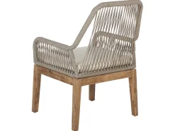 Beliani Ulkoruokaryhma Betoniefektilla 4-Istuttava Beige Pyorea Olbia Outlet