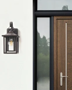 Beliani Ulkoseinavalaisin Musta Almond Cheap