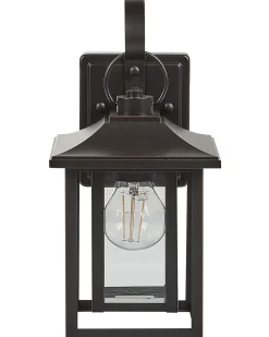 Beliani Ulkoseinavalaisin Musta Almond Cheap