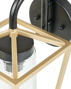 Beliani Ulkoseinavalaisin Rauta Kulta/Musta Ordie Cheap