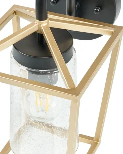 Beliani Ulkoseinavalaisin Rauta Kulta/Musta Ordie Cheap