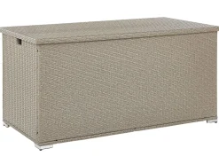 Beliani UlkoSäilytyslaatikko Polyrottinki Ruskeanharmaa 770L Modena Cheap