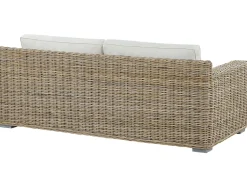 Beliani Ulkosohvasetti Rottinkinen Vaalea Ardea Cheap