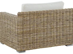 Beliani Ulkosohvasetti Rottinkinen Vaalea Ardea Cheap